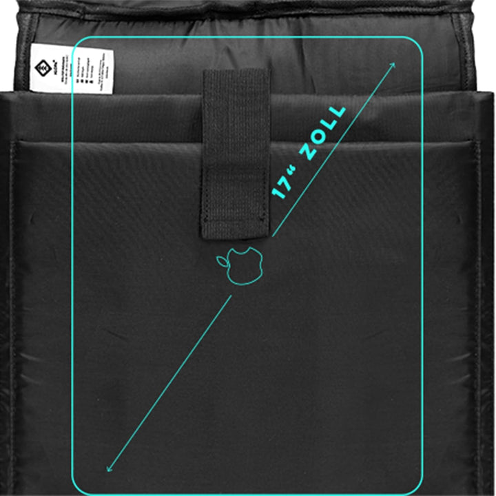 Alopa Rucksack für Damen &amp; Herren | für Fahrrad, Freizeit, Uni und Job | Komfortabel &amp; Nachhaltig Bl