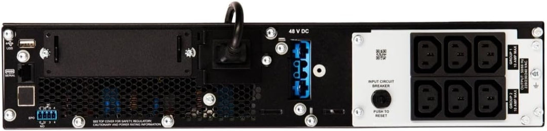 APC Smart-UPS SRT 1000VA RM 230V mit Netzwerkkarte USB/seriell - SRT1000RMXLI-NC