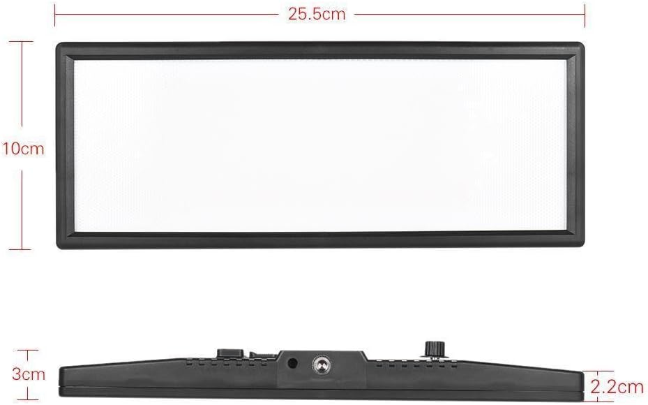 VILTROX L132T 3300K~5600K LED Videoleuchte Dimmable Panel Licht LED für DSLR Kamera mit NP-F550 Akku