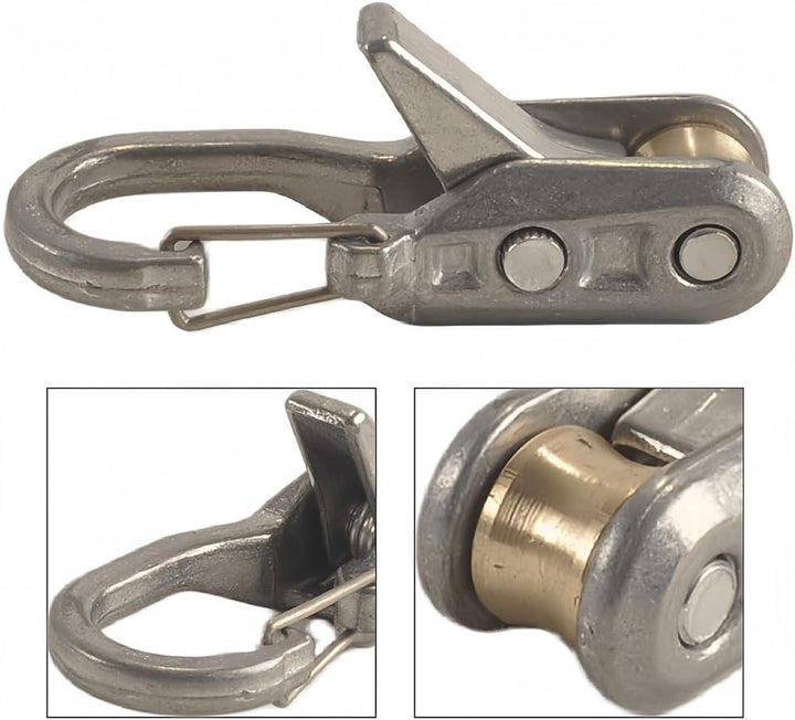 Rope Roller Cam Lock Tensioner, Roped Tightening Tool Mit Zubehör Paracord, Für Outdoor-Camping, Wan