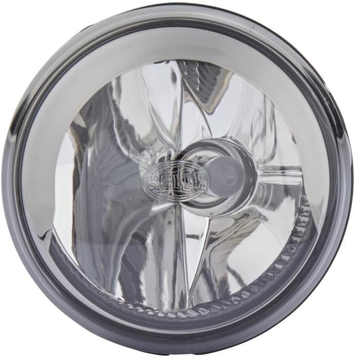 HELLA - FF/Halogen-Nebelscheinwerfersatz - Dynaview Evo2 - 12V - rund - Einbau - glasklare Streusche