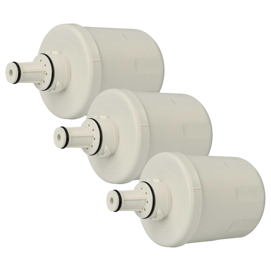vhbw 3x Wasserfilter Filterkartusche Filter kompatibel mit Samsung RSE8KGPS1/XEG, RSE8KPAS1, RSE8JPA