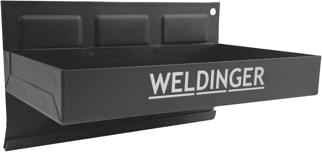 WELDINGER 3er-Set Magnetablagen klein, medium, gross, 3er-Set Magnetablage