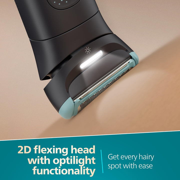 PHILIPS MULTIGROOM RASOIO CORPO BG7470/15 Wet Dry Serie 7000O