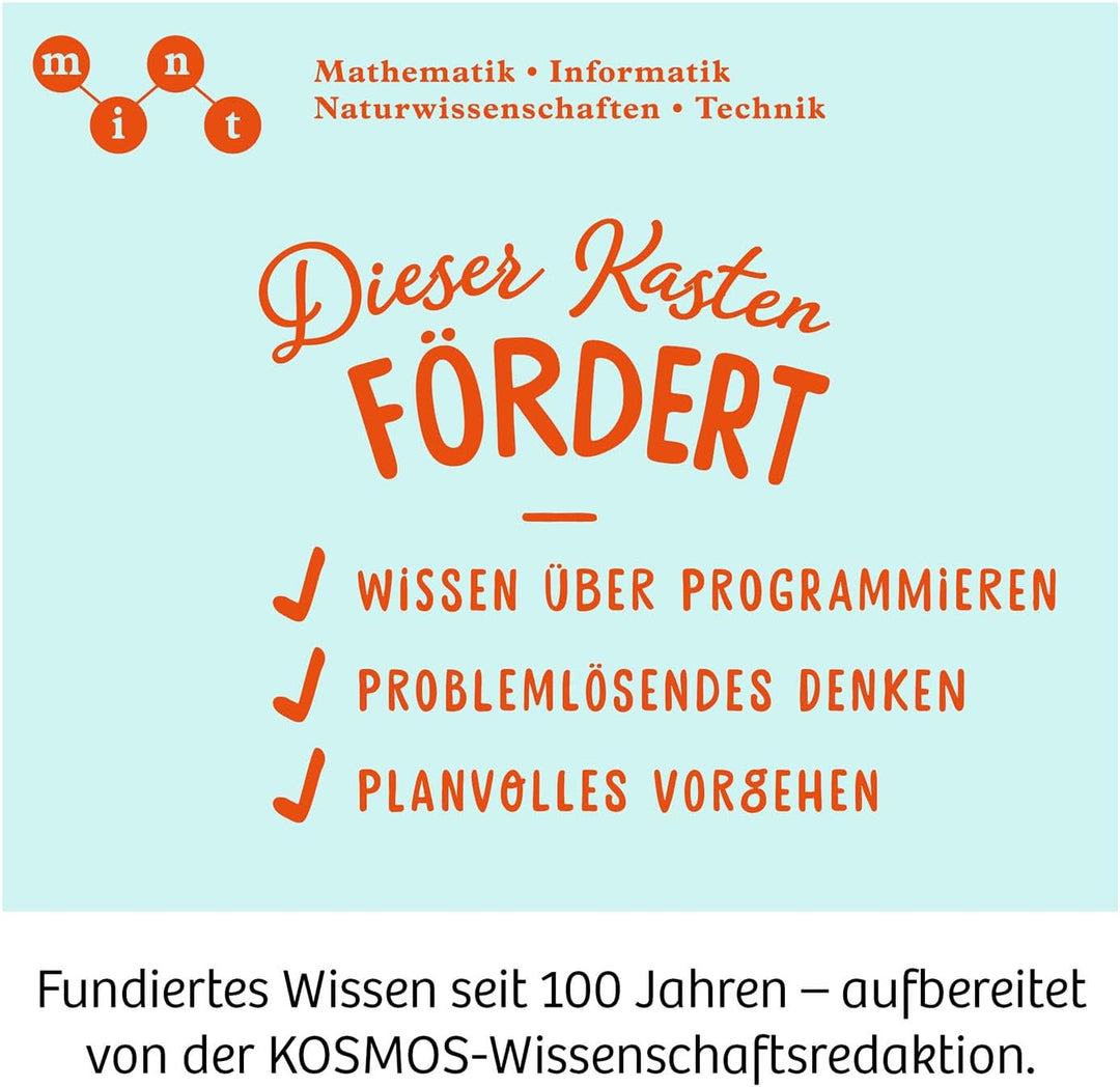 KOSMOS Crashy, der niedliche Robo-Panda auf Kollisions-Kurs, für Kinder ab 6 Jahre, Roboter Spielzeu