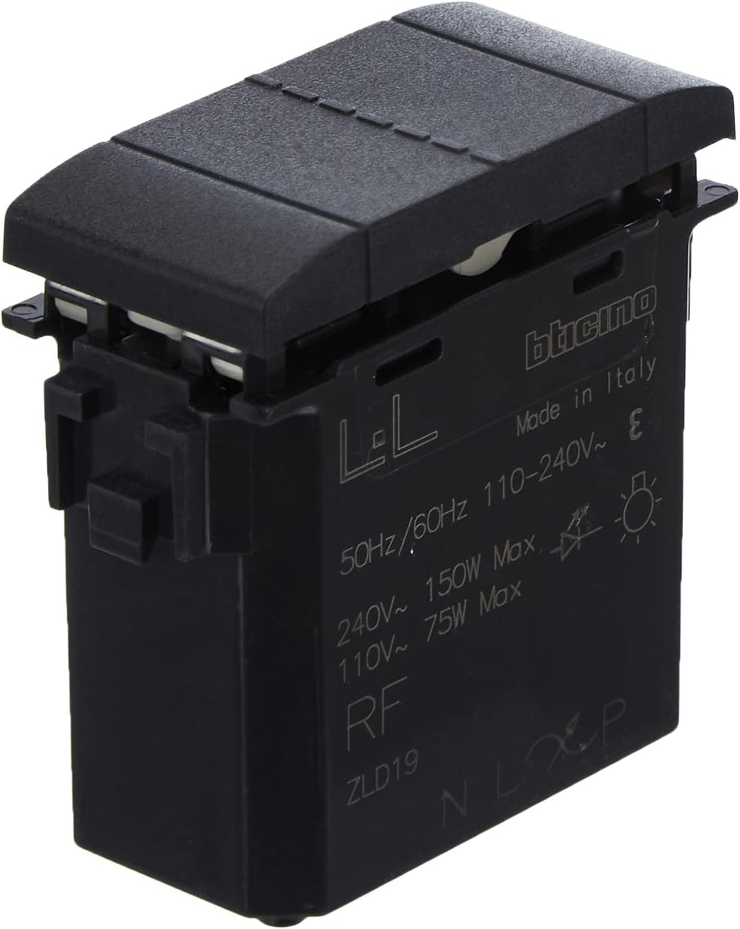 Bticino L4411C Livinglight Dimmschalter, anthrazit, anthrazit