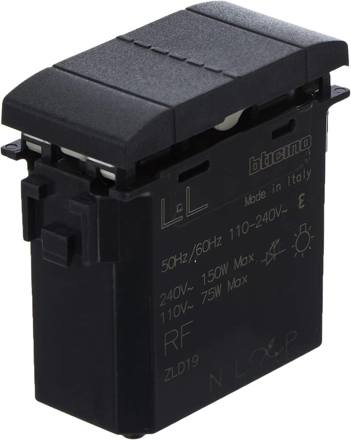 Bticino L4411C Livinglight Dimmschalter, anthrazit, anthrazit