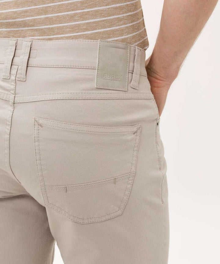 EUREX Herren Luke Cotton Light Series Jeans 38W / 32L Beige, 38W / 32L Beige