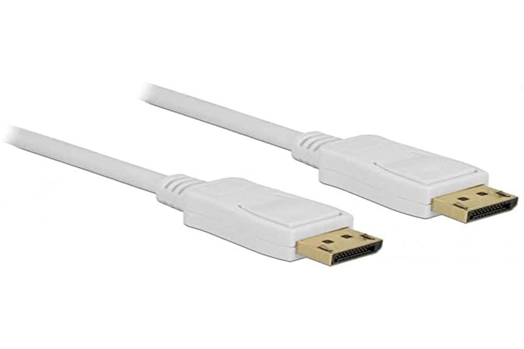 Displayport Kabel Delock DP -> DP St/St 3.00m weiss 4K