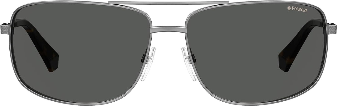 Polaroid Unisex Sonnenbrille 63 Dark Ruthenium, 63 Dark Ruthenium