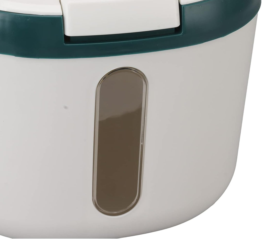 Reisbehälter, Insektensicher, Geruchlos, Luftdicht, Reisbox mit Klarem Fenster für Getreide, Zucker,