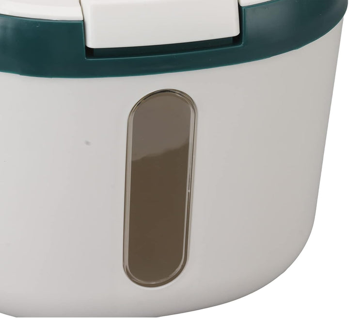 Reisbehälter, Insektensicher, Geruchlos, Luftdicht, Reisbox mit Klarem Fenster für Getreide, Zucker,