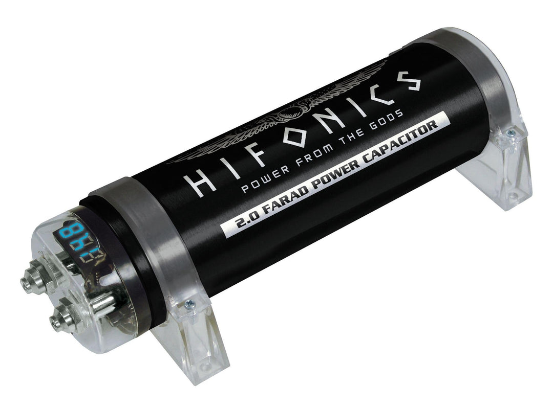 Hifonics HFC2000 2 Farad Powercap - 2F Kondensator für grosse Musikanlagen im Auto Elko Pufferspeich