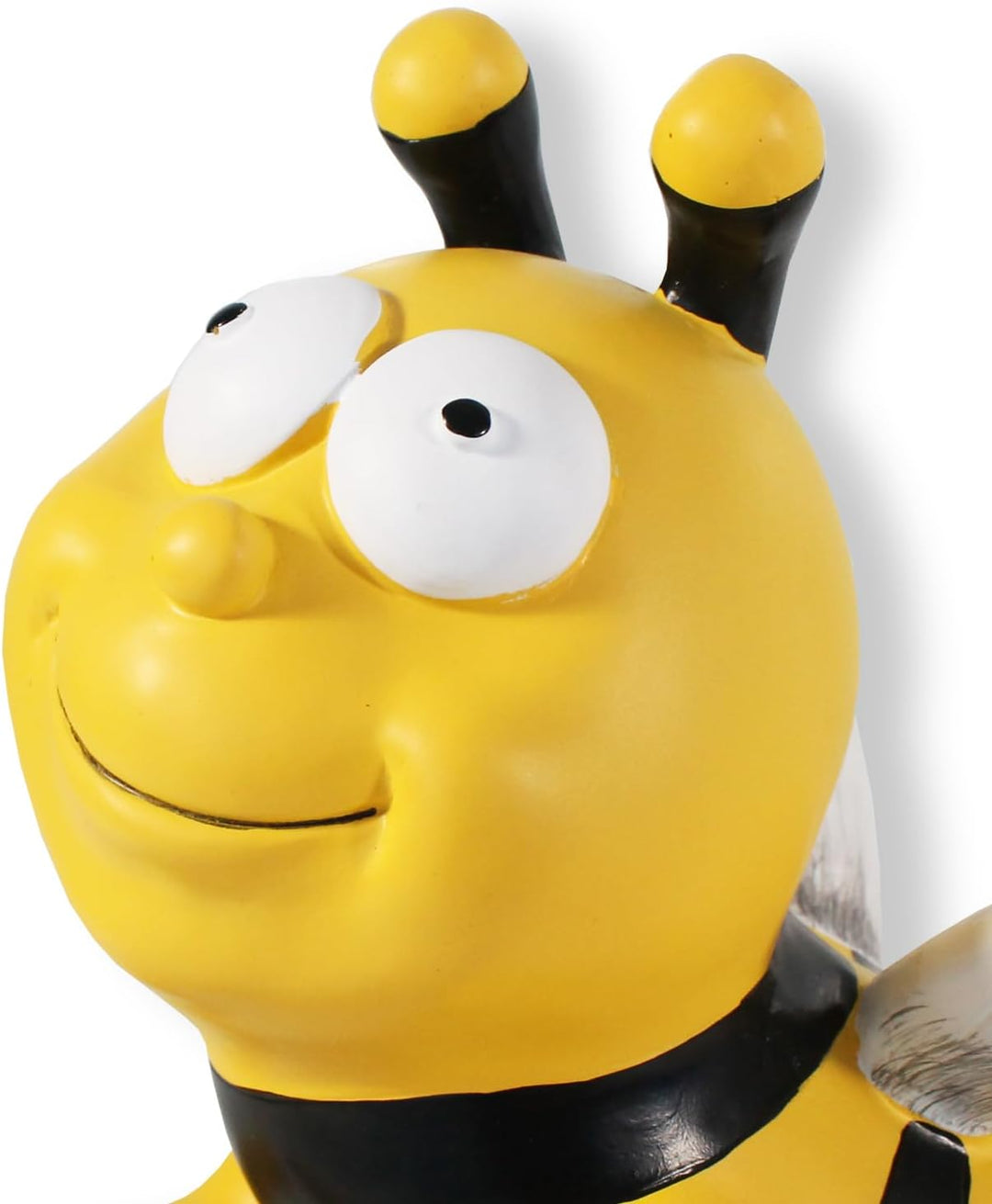 colourliving Gartenstecker Biene gross Bienen Deko Figuren Gartenfigur Bienen Dekoration handbemalt