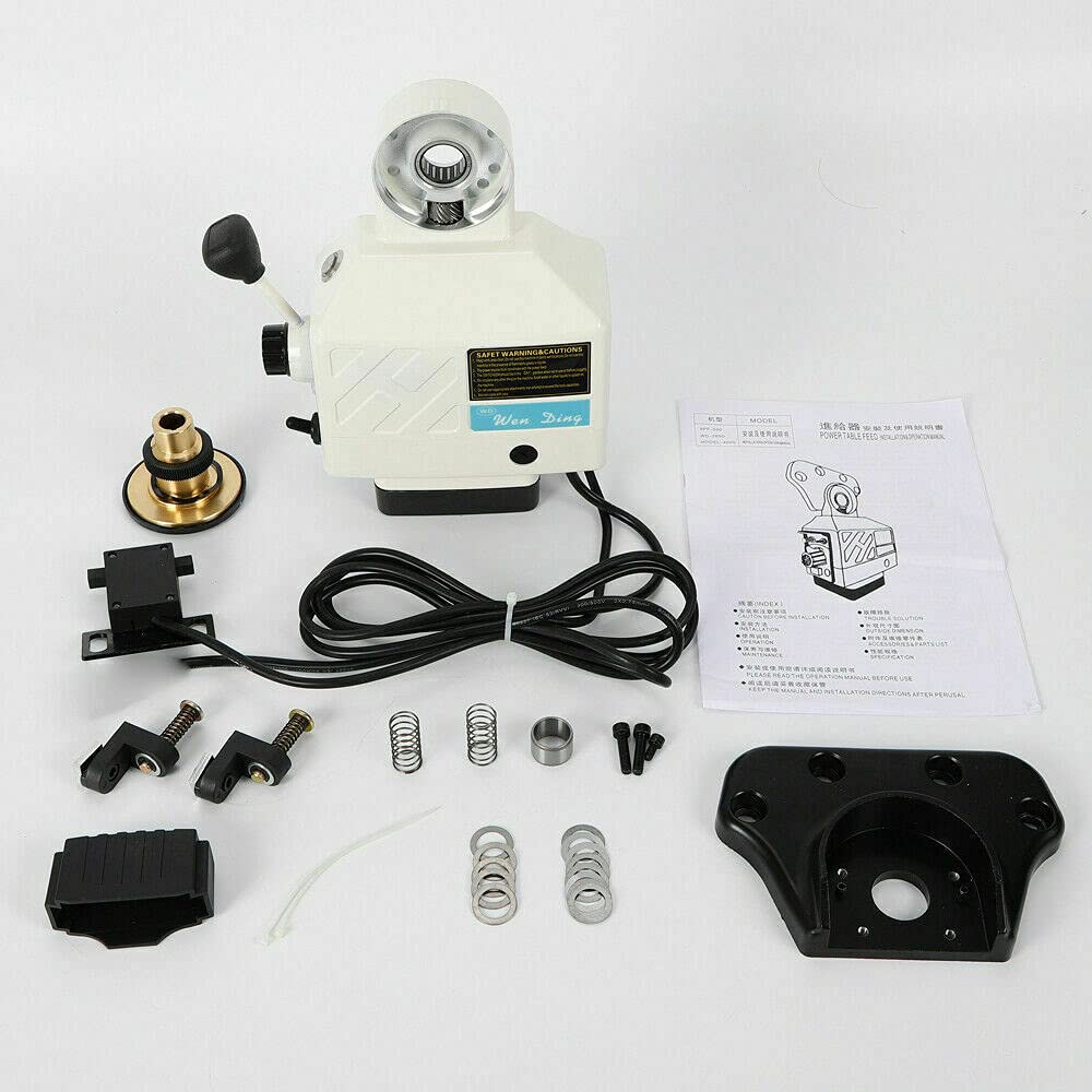 X-Achse Power Table Feed Vorschubgerät für bridgeport Fräsmaschine 135lb/in 220V