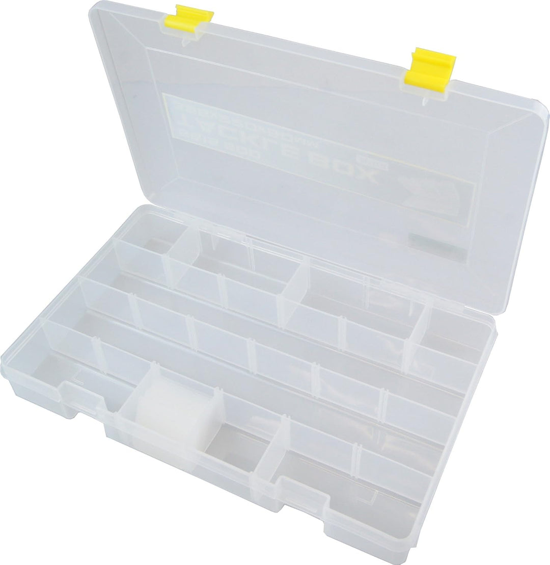 Spro Tackle Box 35x22x5cm - Tacklebox für Gummiköder & Wobbler, Angelbox für Gummifische & Blinker,