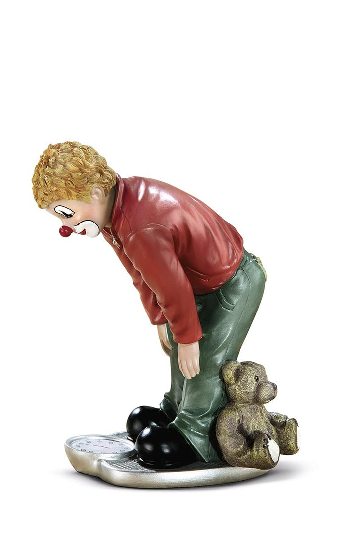 Gildeclown Figur Oh Schreck - Deko Figur und Sammlerstück Höhe 13 cm - handbemalt - in Geschenkkarto