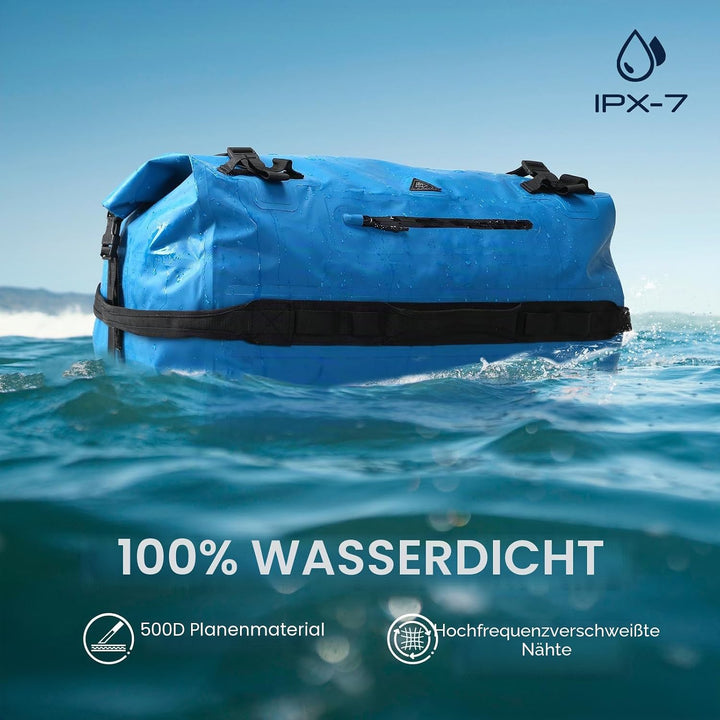 Haimont wasserdichter Rucksack, vielseitig wasserdicht Tasche, Dry Bag komfortabel, RollTop, Strand,