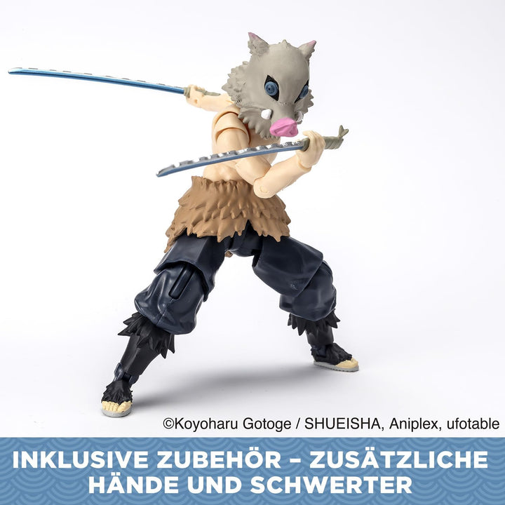 BANDAI - Ultimate Legends HD - Demon Slayer Actionfigur 12 cm - Inosuke Hashibira - Offizielle Demon