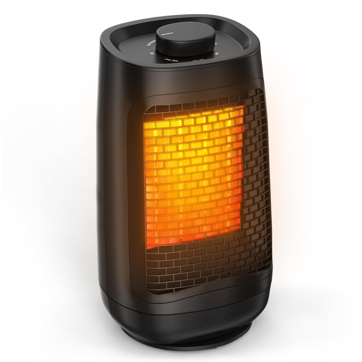GARDTECH Fan Heizgerät, 1500W Schnellheizraumheizung mit Schwenkfunktion, energiesparender Heizkörpe