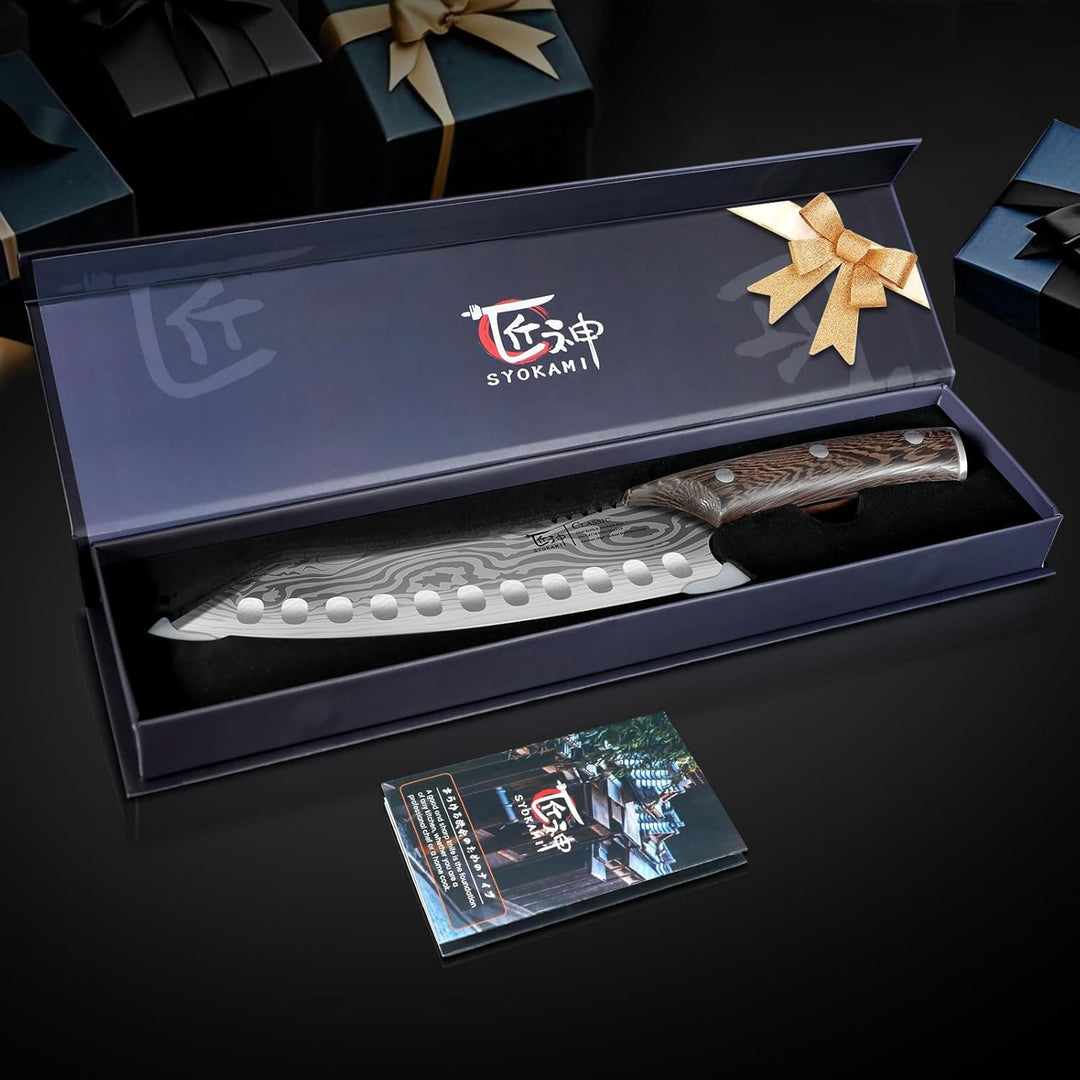 Kiritsuke-Messer, 20,8 cm Kochmesser, japanischer Stil Kohlenstoffstahl, rasiermesserscharf für präz