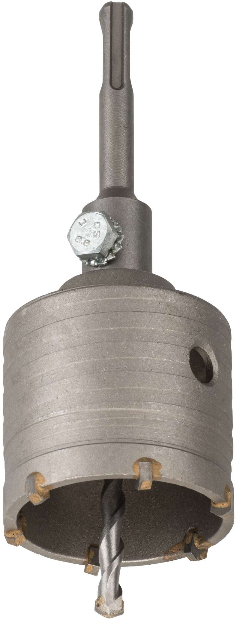 kwb Hohl-Bohrkrone Hartmetall, 68 mm Durchmesser-Grösse, SDS Plus Schaft, schlagbohrfest. inkl. Zent