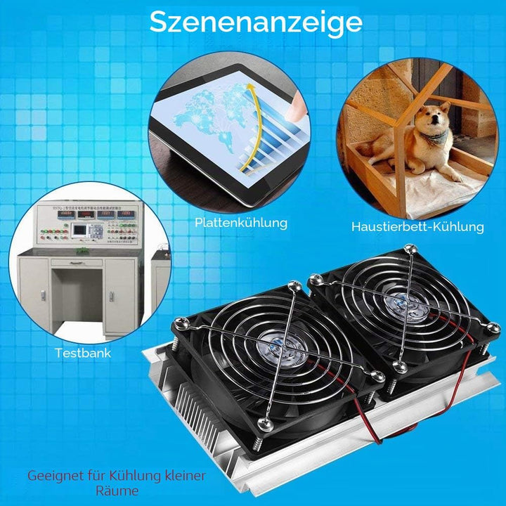 Thermoelektrisches Kühlvorrichtung Peltier-Kühlsystem Halbleiterkühlungs TEC1-12706 mit zwei Kernen