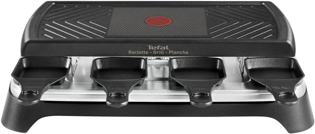Tefal – re459812 – Raclettegrill 8 Personen 1100 W + Gourmetgrill 8 Smart