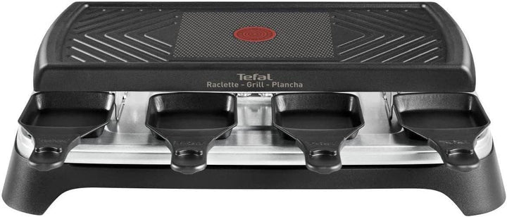 Tefal – re459812 – Raclettegrill 8 Personen 1100 W + Gourmetgrill 8 Smart