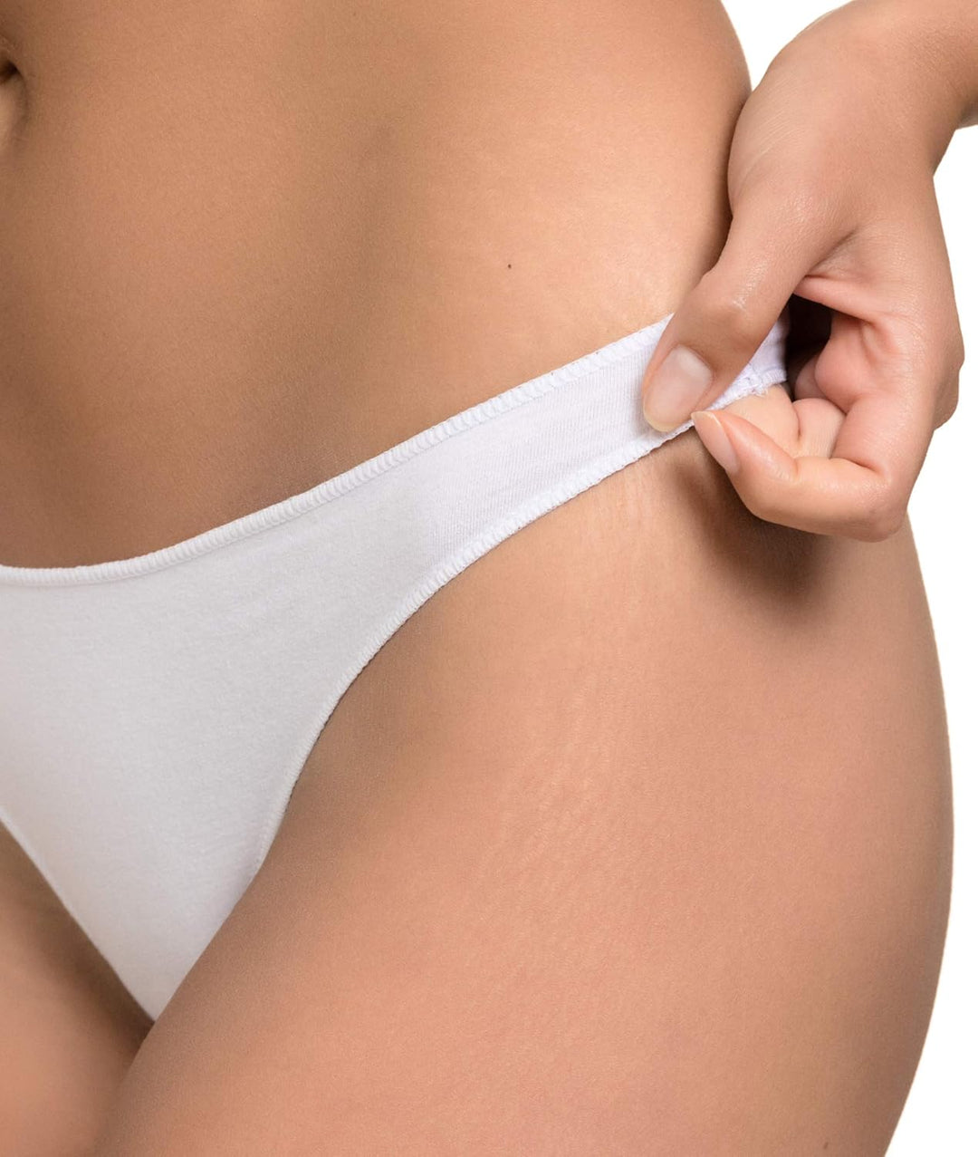 Channo Baumwolle Tanga Set Damen, Unsichtbare Frauen Unterwäsche, Mehrfarbiger, Nicht Abfärbender, A