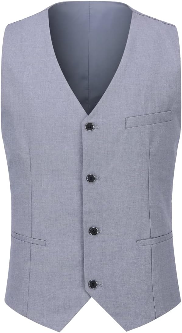 YOUTHUP Anzug Herren Regular Fit 3 Teilig Anzüge Peak Lapel Morden Herrenanzug Business Hochzeit Smo