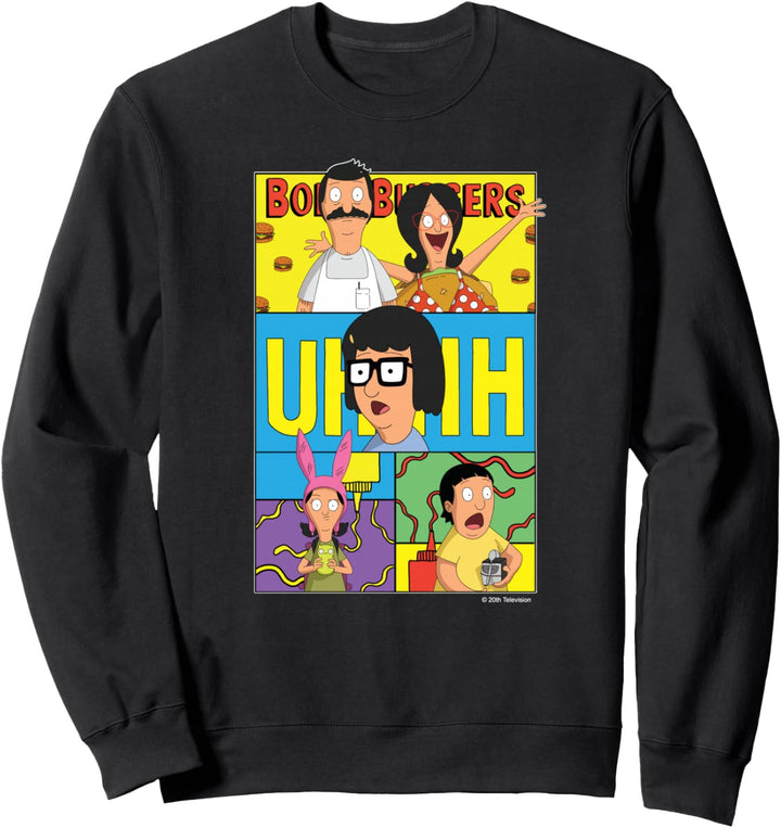 The Bob’s Burgers Movie Bob Linda Tina Louise Gene Uhhh Sweatshirt