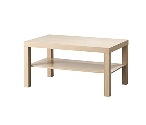 I K E A Couchtisch Lack 90x55cm Eicheneffekt Weiss lasiert 503.190.29