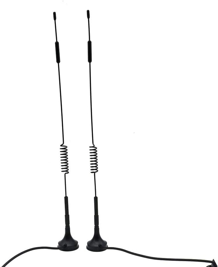 2 Stück 433 MHz Unity Gain Omni, 30,5 cm Antenne mit Magnetfuss und SMA-Stecker, Impedanz 50 Ohm – 1