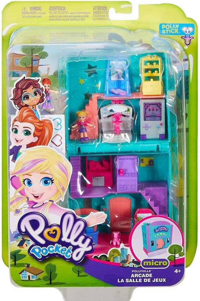 Polly Pocket Pollyville Store Pit Stop Spass-Zentrum, Spass-Zentrum