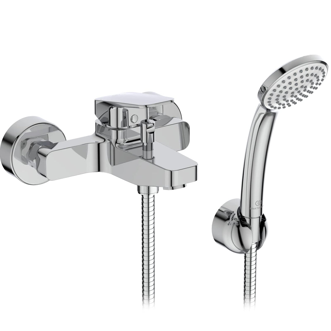 Ideal Standard BD258AA Ceraplan Badearmatur Aufputz Wanne mit Handbrause-Set Aufputz, Wanne mit Hand