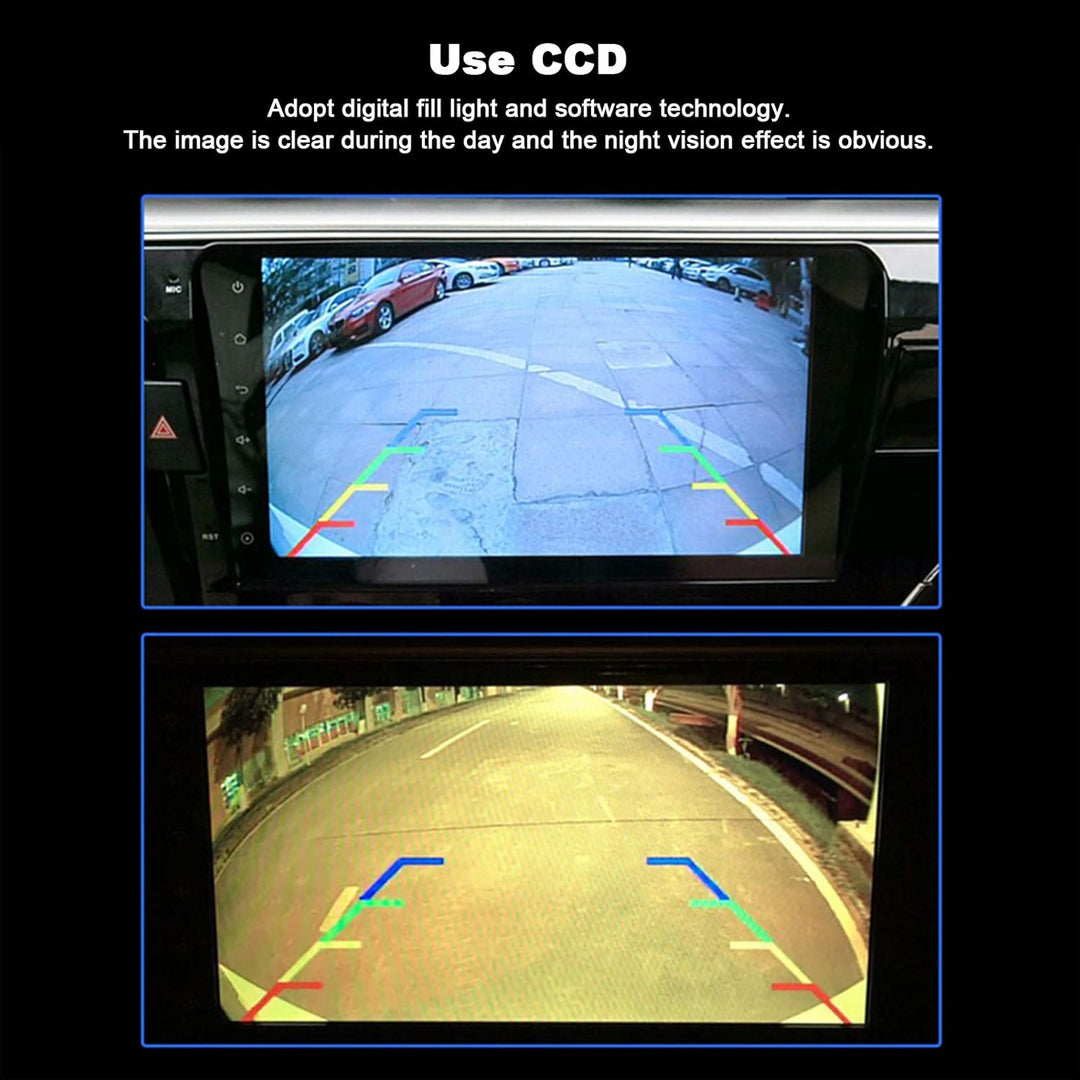 Car Backup Rückfahrkamera HD Fahrzeugparken Rückwärts Digitalkamera 170 ° Weitwinkel Wasserdicht Pas