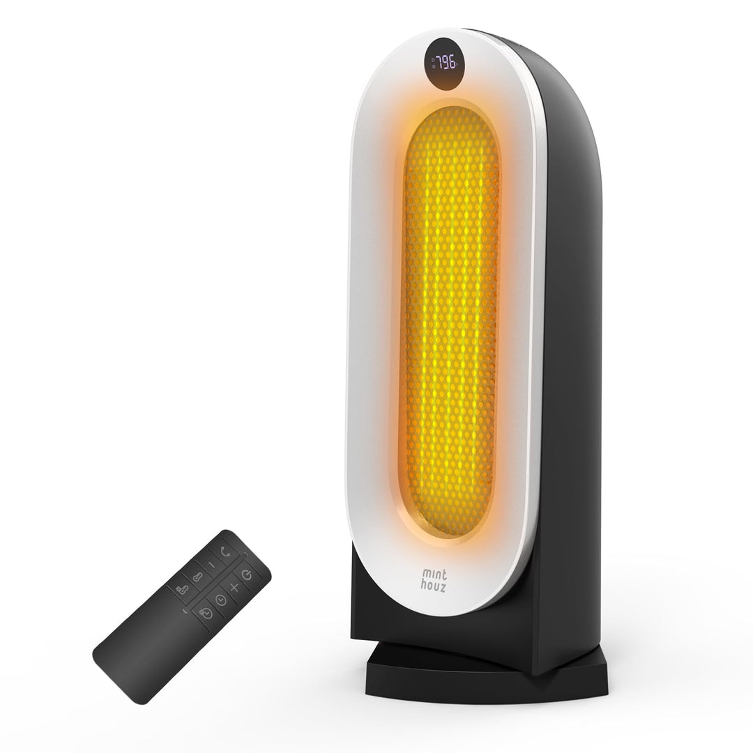 Minthouz Heizlüfter Energiesparend, 2000W Heizlüfter Leise, 3 Heizstufen für Zuhause mit ECO Modus,
