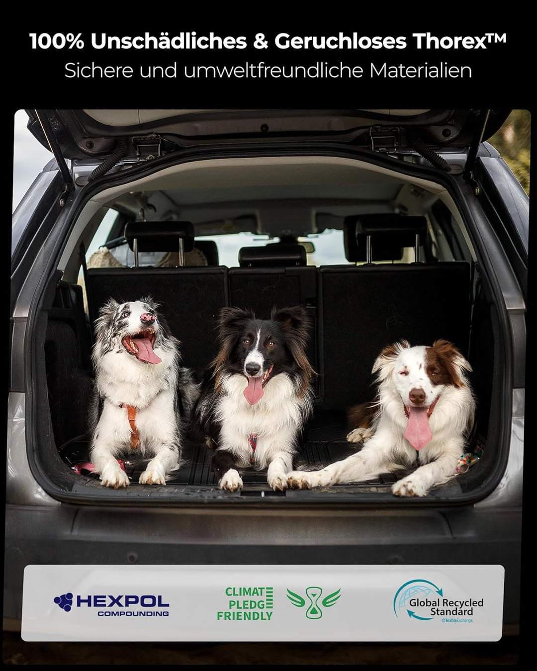 3W Kofferraumwanne für BMW X5 G05 2019-2026 (Nicht für die X5 Luftfederung), TPE Allwetter Massgesch