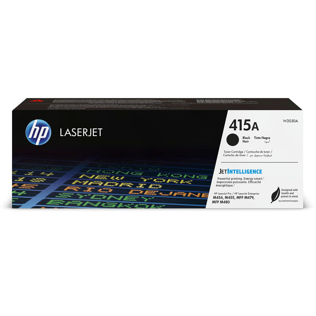 HP 415A (W2030A) Original Toner Schwarz für HP LaserJet Pro M454 Schwarz Standard, Schwarz Standard