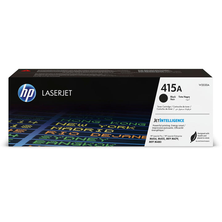 HP 415A (W2030A) Original Toner Schwarz für HP LaserJet Pro M454 Schwarz Standard, Schwarz Standard