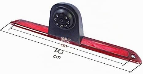 HD 720p Rückfahrkamera Transporter Kamera an 3. Bremsleuchte Kamera Dachkante Einparkhilfe für Trans