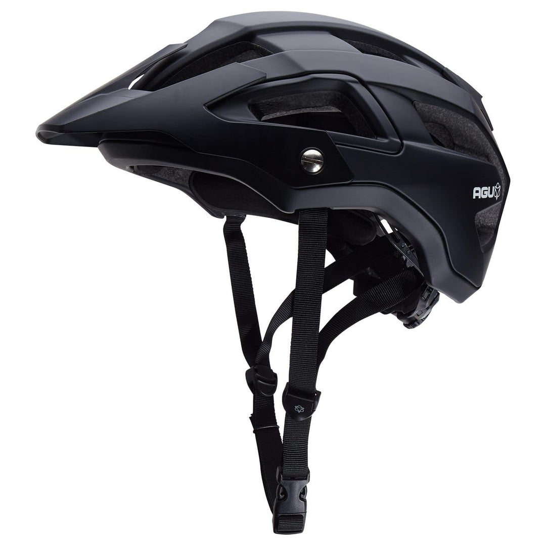 Agu Unisex-Adult 895420 Fahrradhelm, Schwarz, S/M