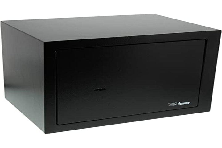 Burg Wächter Möbeltresor mit Schlüssel, inkl. Fachboden, Schwarz, HxBxT: 250 x 350 x 250 mm HxBxT: 2