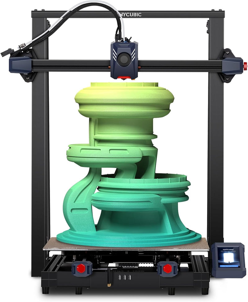 Anycubic Kobra 2 Max 3D Drucker, 500mm/s Hochgeschwindigkeitsdruck 420x420x500mm Riesiger Druckgröss