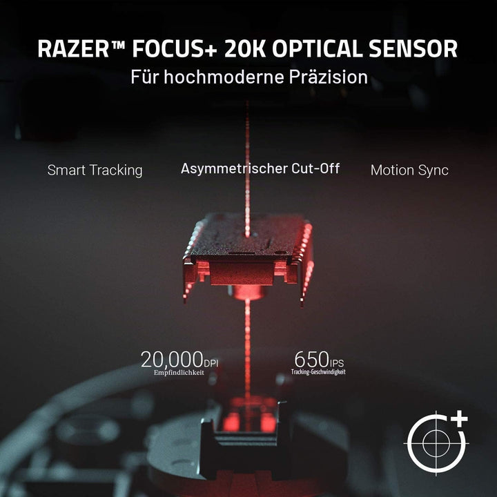 Razer Basilisk V2 - Kabelgebundene Gaming Maus mit 11 programmierbaren Tasten für PC/Mac (Optischer