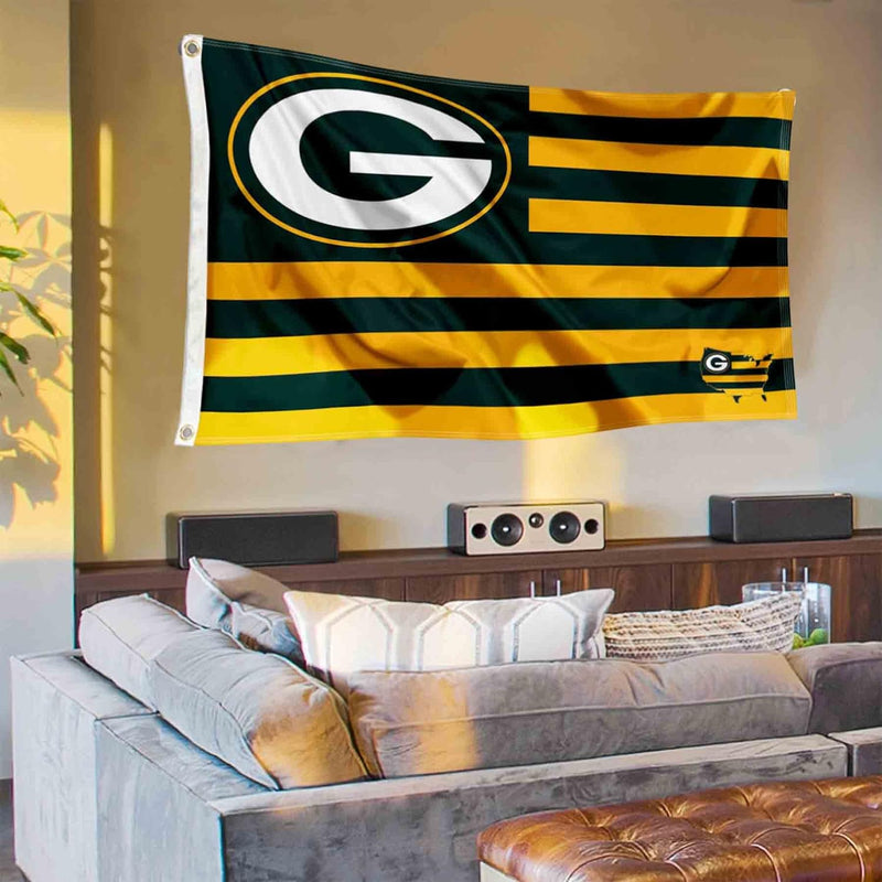 Green Bay Packers Nation Banner und Wandteppich