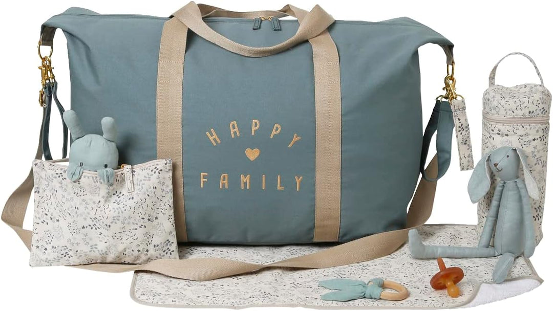 VERTBAUDET Weekender-Wickeltasche aqua