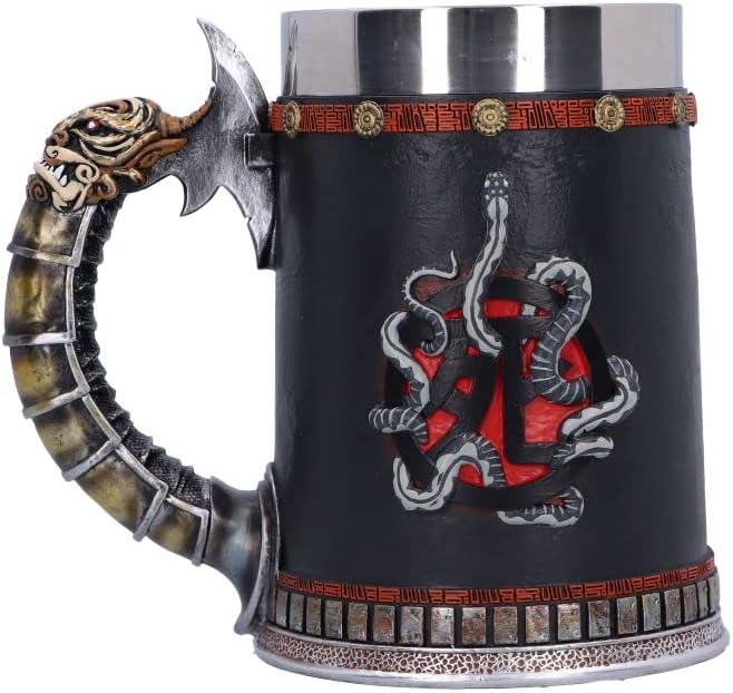 Nemesis Now Offizielles Lizenzprodukt von Iron Maiden Senjutsu, Grau, 15,5 cm