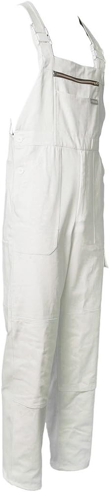 Planam Grösse 58 Herren BW 290 Cargo-Latzhose reinweiss Modell 0175 Reinweiss 58, Reinweiss 58